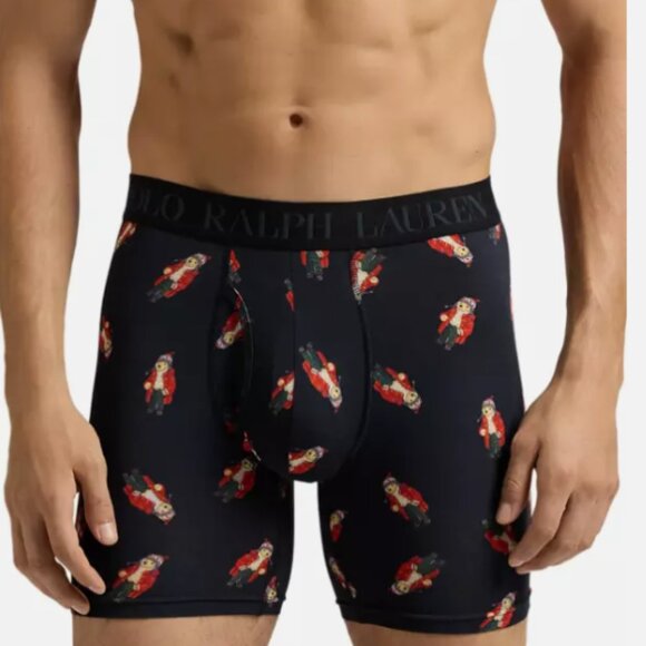 Polo RALPH LAUREN Men's Boxer Briefs Polo Bear Set of Three M/L/XL - Picture 3 of 8